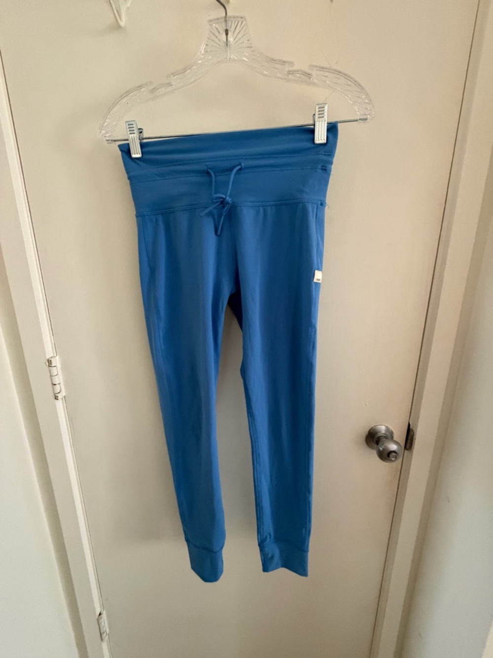 Vuori Blue Drawstring Active Leggings